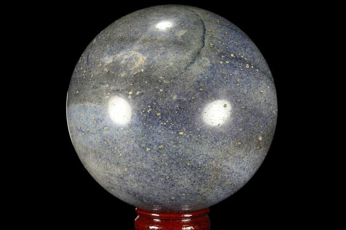 Polished Lazurite Sphere - Madagascar #84238